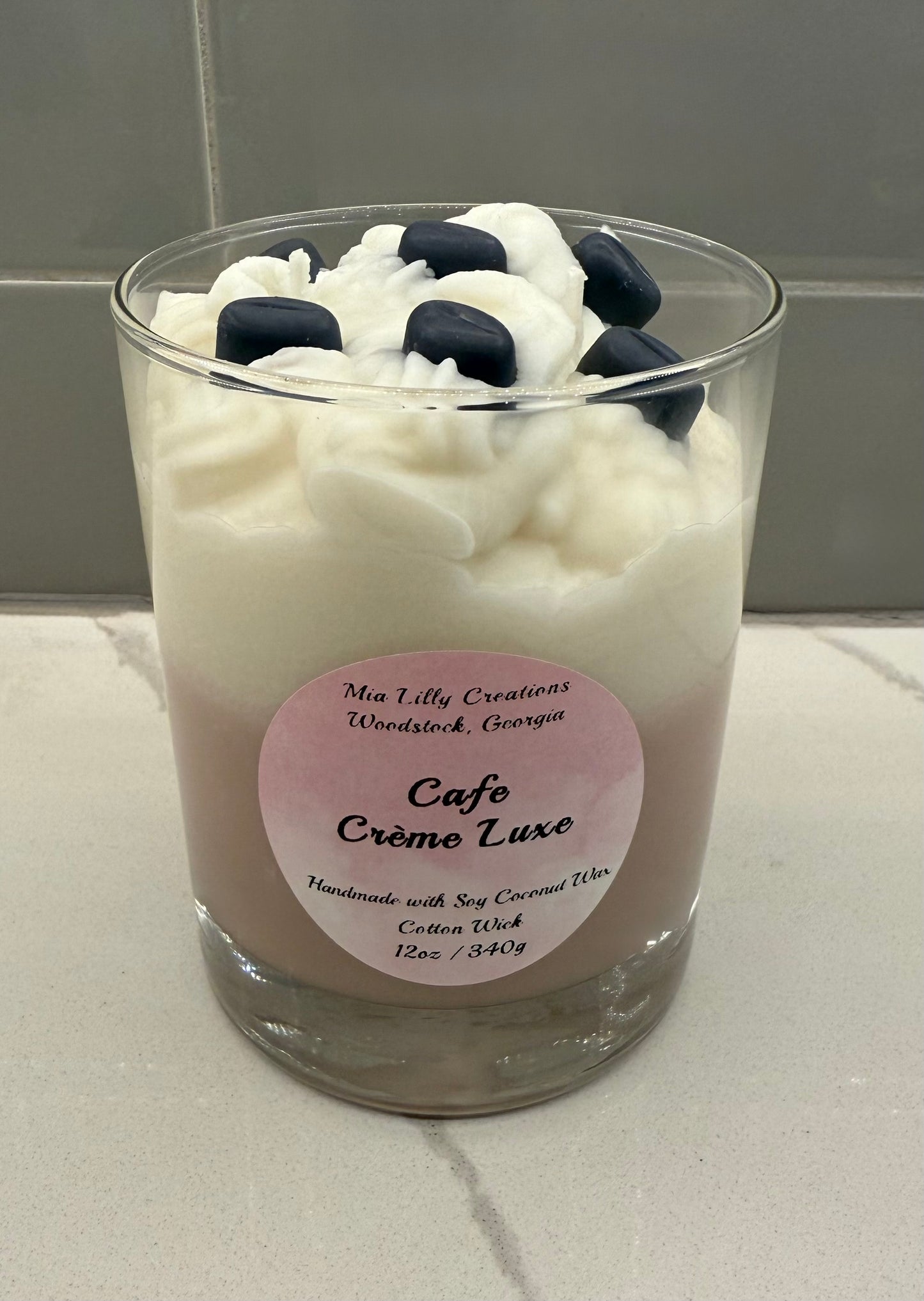 Cafe Crème Luxe Candle
