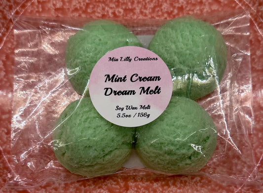 Mint Cream Dream Ice Cream Wax Melts