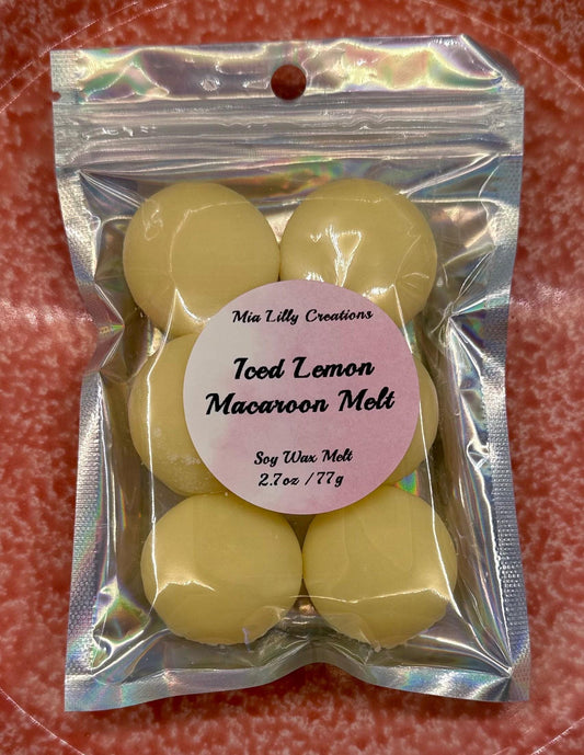 Iced Lemon Macaroon Wax Melts