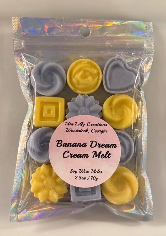 Banana Dream Cream Wax Melts