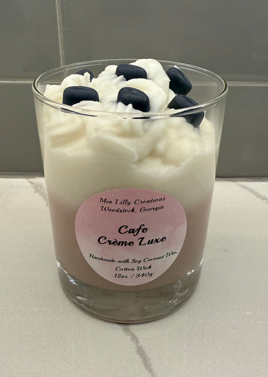 Cafe Crème Luxe Candle