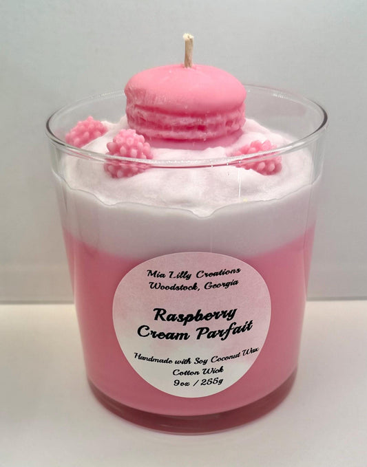 Raspberry Cream Parfait Candle