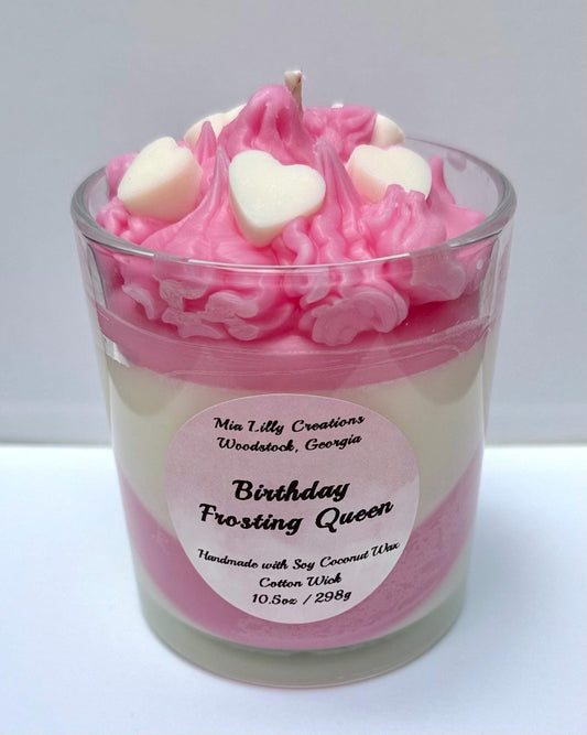 Birthday Frosting Queen Candle
